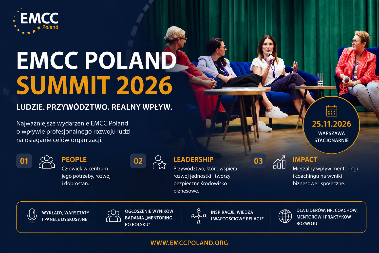 EMCC Poland Summit 2026 – ludzie, przywództwo i realny wpływ