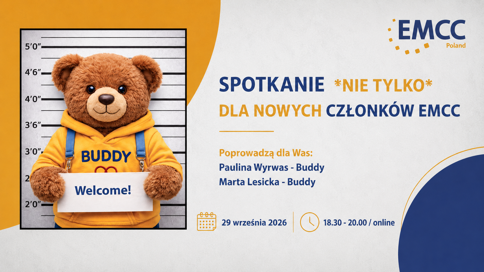 Spotkanie powitalne EMCC Poland dla nowych członków
