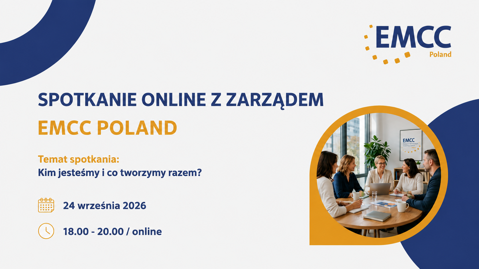 Spotkanie z Zarządem EMCC Poland – poznaj nas od środka